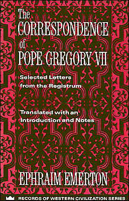 Cover for Gregory, Pope, Vii · The Correspondence of Pope Gregory VII: Selected Letters from the Registrum - Records of Western Civilization Series (Paperback Bog) (1990)