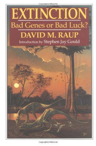 Cover for Raup, David M. (University of Chicago) · Extinction: Bad Genes or Bad Luck? (Paperback Book) [1st Paperback Ed edition] (1993)