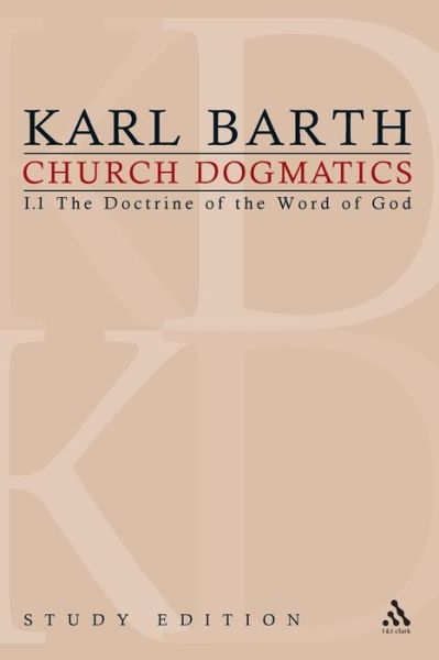 Church Dogmatics Study Edition 2: The Doctrine of the Word of God I.1 A§ 8-12 - Church Dogmatics - Karl Barth - Bøger - Bloomsbury Publishing PLC - 9780567610270 - 1. juli 2010