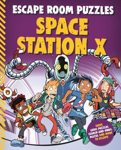 Cover for Kingfisher · Escape Room Puzzles: Space Station X - Escape Room Puzzles (Paperback Bog) (2022)
