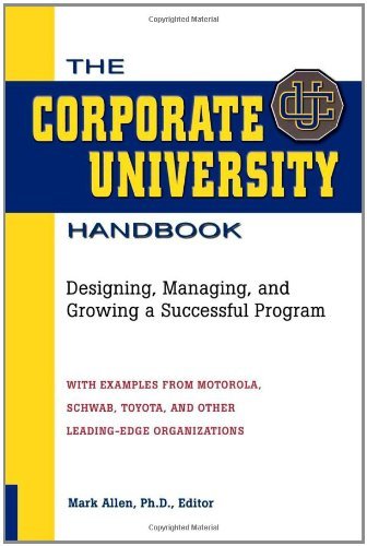 Cover for Mark Allen · The Corporate University Handbook: Designing, Managing, and Growing a Successful Program (Taschenbuch) (2002)