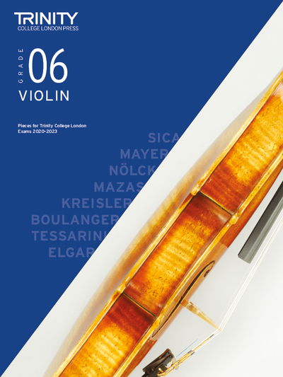 Cover for Trinity College London · Trinity College London Violin Exam Pieces From 2020: Grade 6 (Partitur) (2019)