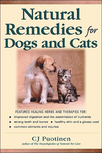 Cover for C.J. Puotinen · Natural Remedies For Dogs And Cats (Paperback Book) (1999)