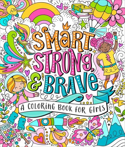 Cover for Kimma Parish · Smart, Strong, and Brave: A Coloring Book for Girls (Paperback Book) (2020)