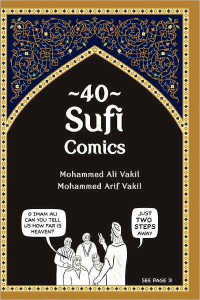 Cover for Mohammed Arif Vakil · 40 Sufi Comics (Paperback Book) (2011)