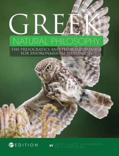 Cover for J Baird Callicott · Greek Natural Philosophy (Hardcover Book) (2017)