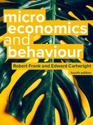 Cover for Robert Frank · Microeconomics and Behaviour, 4e (Paperback Book) (2025)