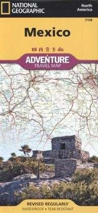 Cover for National Geographic Maps · Mexico: Travel Maps International Adventure Map (Kartor) (2022)