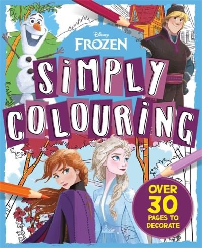Cover for Walt Disney · Disney Frozen: Simply Colouring (Paperback Book) (2021)