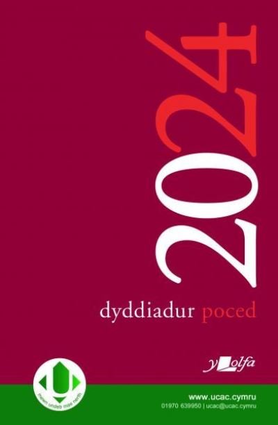 Cover for Y Lolfa · Dyddiadur Poced y Lolfa 2024 (£4.99) (Hardcover bog) [Bilingual edition] (2023)