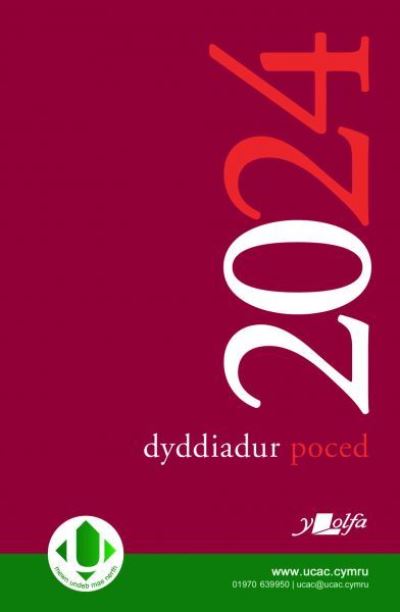 Cover for Y Lolfa · Dyddiadur Poced Y Lolfa 2024 (£4.99) (Hardcover Book) [Bilingual edition] (2023)