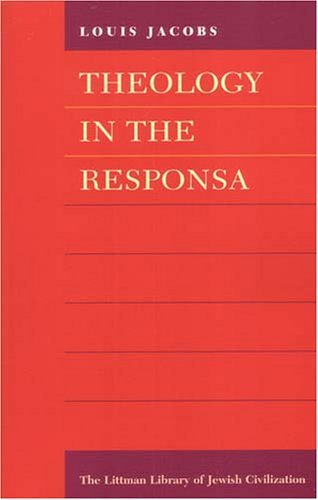 Cover for Louis Jacobs · Theology in the Responsa (Paperback Book) (2005)