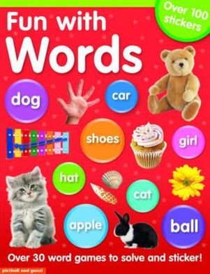 Cover for Chez Picthall · Fun With Words - Fun With Stickers Books (Pocketbok) (2009)