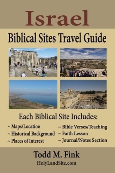 Cover for Fink · Israel Biblical Sites Travel Guide (Paperback Book) (2019)