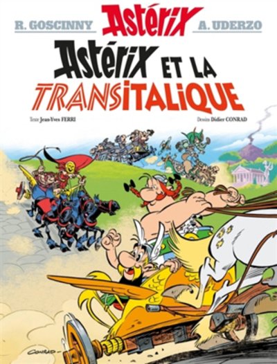Cover for Jean-Yves Ferri · Asterix et la Transitalique (Inbunden Bok) (2017)