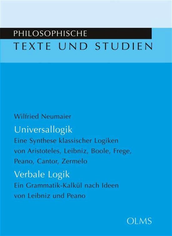 Cover for Neumaier · Universallogik / Verbale Logik (Buch)