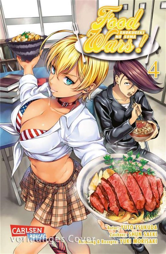 Cover for Tsukuda · Food Wars.Shokugeki No Soma.04 (Bok)