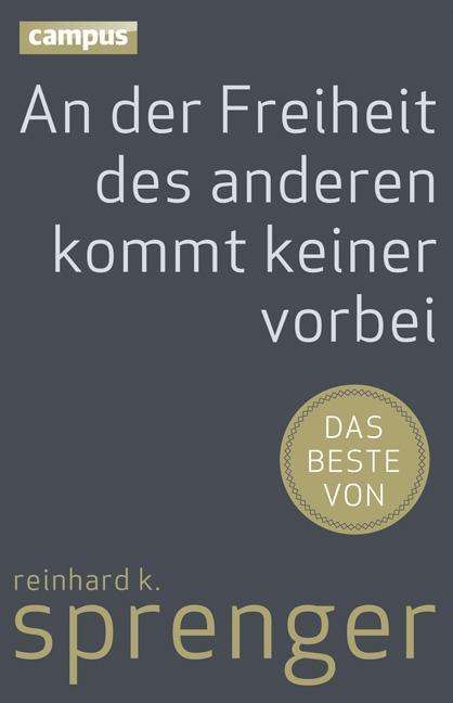 Cover for Sprenger · An der Freiheit des anderen (Book)