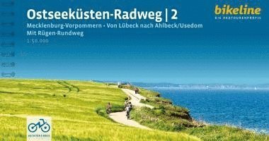 Cover for Esterbauer Verlag · Ostseekusten - Radweg 2 Mecklenburg-Vorpommern.Von Lubeck nach Ahlbeck / Usedom. Mit Rugen-Rundweg - Radtourenbucher (Spiral Book) (2024)
