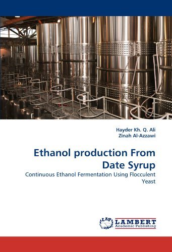 Cover for Zinah Al-azzawi · Ethanol Production from Date Syrup: Continuous Ethanol Fermentation Using Flocculent Yeast (Taschenbuch) (2010)