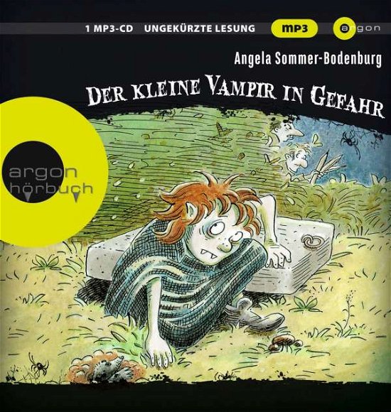 Cover for Angela Sommer-Bodenburg · CD Der kleine Vampir in Gefahr (CD) (2020)