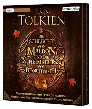 Cover for J. R. R. Tolkien · Die Schlacht von Maldon und Die Heimkehr von Beorhtnoth (Äänikirja (CD)) (2024)