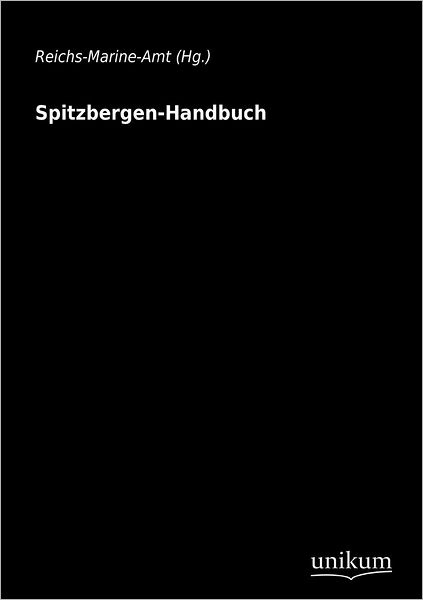 Cover for Spitzbergen-handbuch (Paperback Book) (2012)