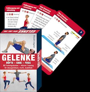 Trainingskarten Gelenke: Hüfte  Knie  Fuß - Ronald Thomschke - Bücher - Steffen Verlag - 9783957991270 - 9. Januar 2023