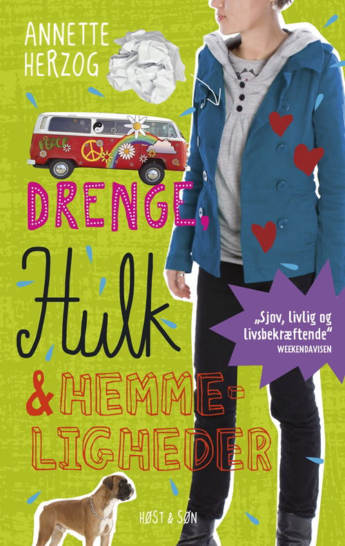 Annette Herzog · Drenge & ...: Drenge, hulk og hemmeligheder. Drenge & ... 4 (Inbunden Bok) [1:a utgåva] [Indbundet] (2013)