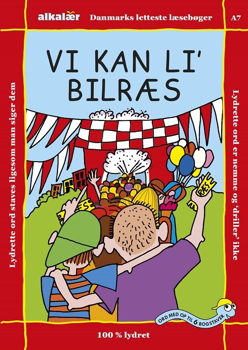 Cover for Eag V. Hansn · Danmarks letteste læsebøger. Søde ord-serien: Vi kan li' bilræs (Sewn Spine Book) [2. Painos] (2018)