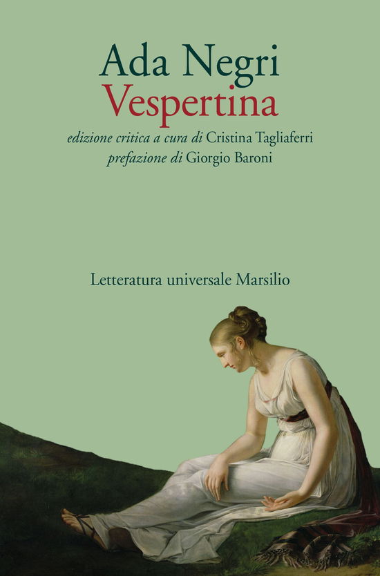 Cover for Ada Negri · Vespertina (Book)