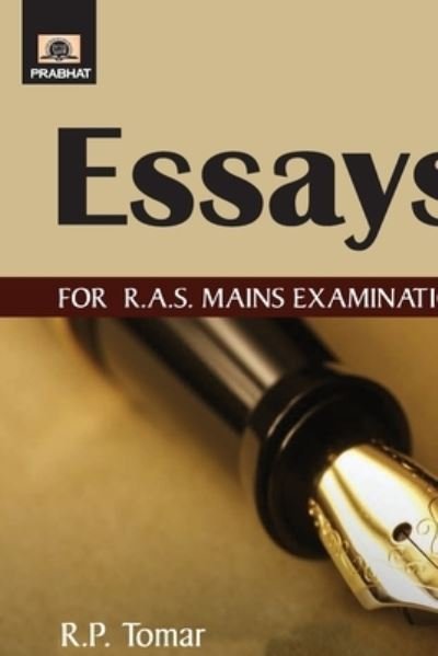 Cover for R P Tomar · Essays For R.A.S. Mains Examination (Paperback Book) (2018)