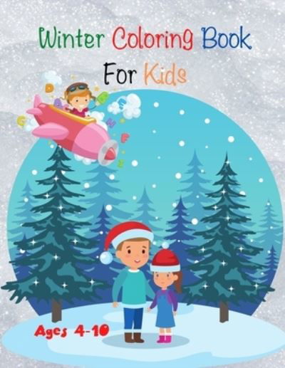 Cover for Mk El Nadi · Winter Coloring Book For Kids (Paperback Bog) (2020)