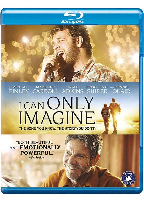 Cover for I Can Only Imagine (Blu-ray) (2018)