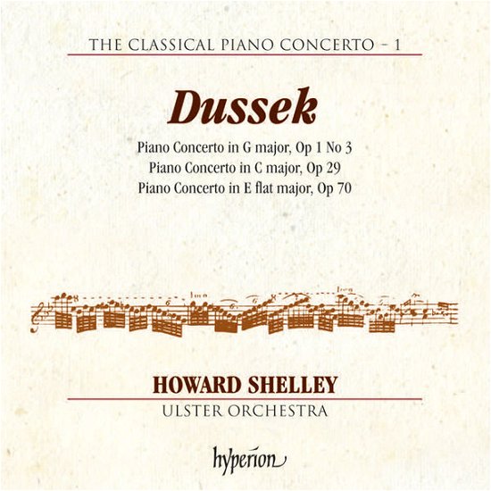Cover for Ulster Orchestrashelly · Dussekclassical Piano Concerto (CD) (2014)