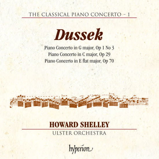 Cover for Ulster Orchestrashelly · Dussekclassical Piano Concerto (CD) (2014)