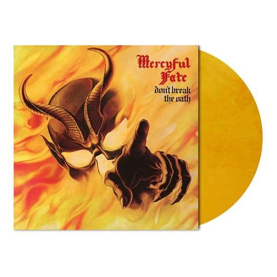 Cover for Mercyful Fate · Don't Break The Oath (Limited Edition) (Yellow Marbled Vinyl) (LP) [Limited edition] (2020)