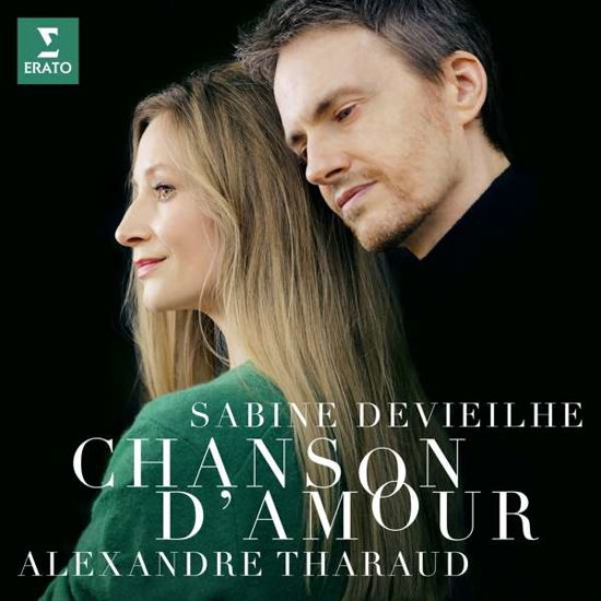 Cover for Sabine Devieilhe / Alexandre Tharaud · Chanson DAmour - Melodies By Faure. Debussy. Roussel. Ravel. Poulenc (CD) [Digipack] (2020)