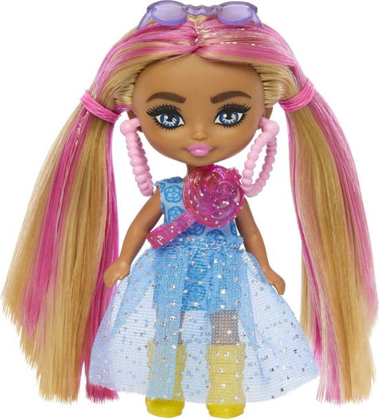 Extra Mini Mini Doll Pigtails with Pink Streak - Barbie - Merchandise -  - 0194735148271 - 30. März 2023