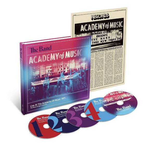 Cover for Band · Live at the Academy of Music 1971 (The Rock of Ages Concert) (CD/DVD) [4CD+DVD edition] (2013)