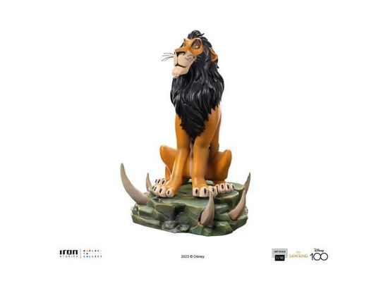 The Lion King Art Scale Statue 1/10 Scar Regular 1 (Leketøy) (2024)