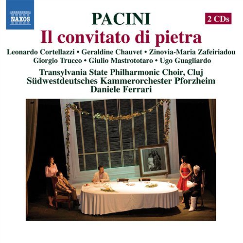 Il Convitato Di Pietra - Pacini / Cortellazzi / Chauvet / Swgco / Ferrari - Musik - NAXOS - 0730099028271 - 25 januari 2011