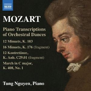Cover for Tung Nguyen · Mozart: Piano Transcriptions Of Orchestral Dances (CD) (2025)
