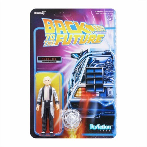 Back To The Future Reaction Figure Wave 2 - Fifties Doc - Back to the Future - Merchandise - SUPER 7 - 0811169039271 - April 1, 2021