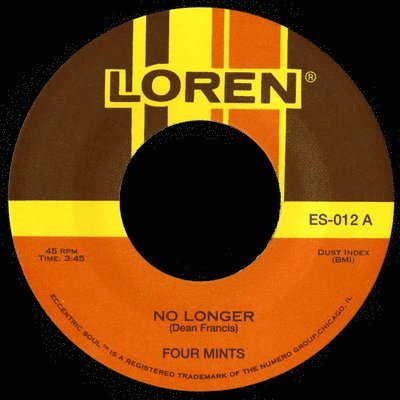 Cover for Four Mints · No Longer (7&quot;) (2019)