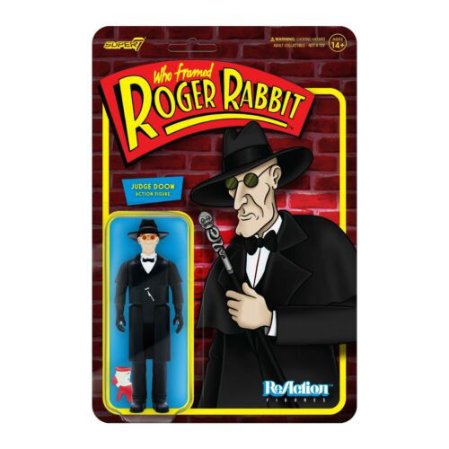 Who Framed Roger Rabbit Reaction Figure Wave 1 - Judge Doom - Who Framed Roger Rabbit - Merchandise - SUPER 7 - 0840049814271 - 25. maj 2022