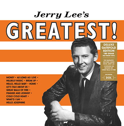 Cover for Jerry Lee Lewis · Jerry Lee's Greatest (LP) (2018)