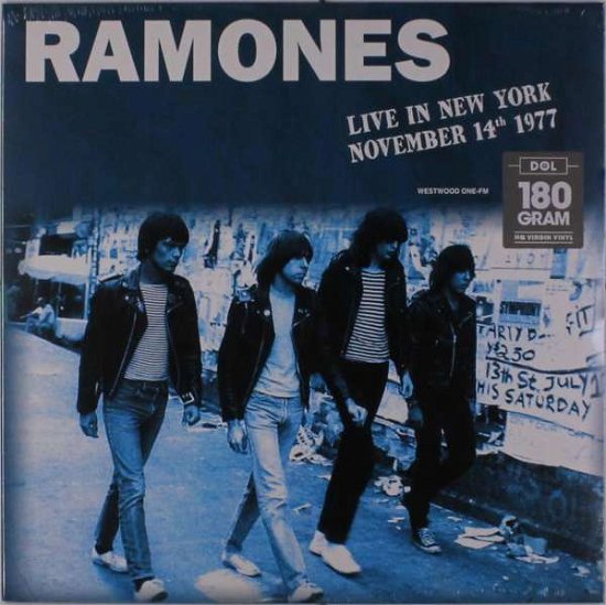 Live In New York November 14th 1977 (Orange Vinyl) - Ramones - Musik - DOL - 0889397521271 - March 24, 2017