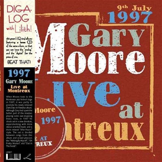 Live at Montreux 1997 - Gary Moore - Musiikki - Lilith - 0889397703271 - tiistai 30. kesäkuuta 2015