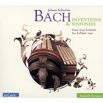 Cover for Jean-Sebastien Bach · Inventions Et Sinfonies (CD) (2014)